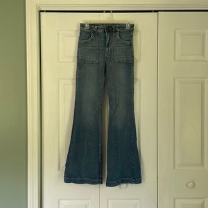 American Eagle Super High Rise Flare Jeans